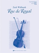 Rue de Royal Orchestra sheet music cover